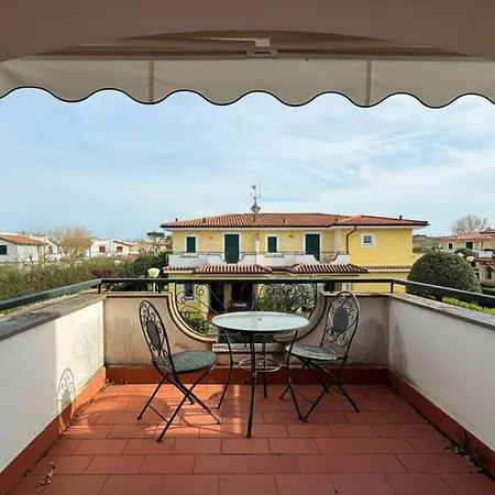 P086 - Porto Recanati, A Schiera Con Giardino E Terrazzo *